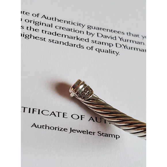 David Yurman Classic Two Station Cuff Bracelet - Picture 6 of 8